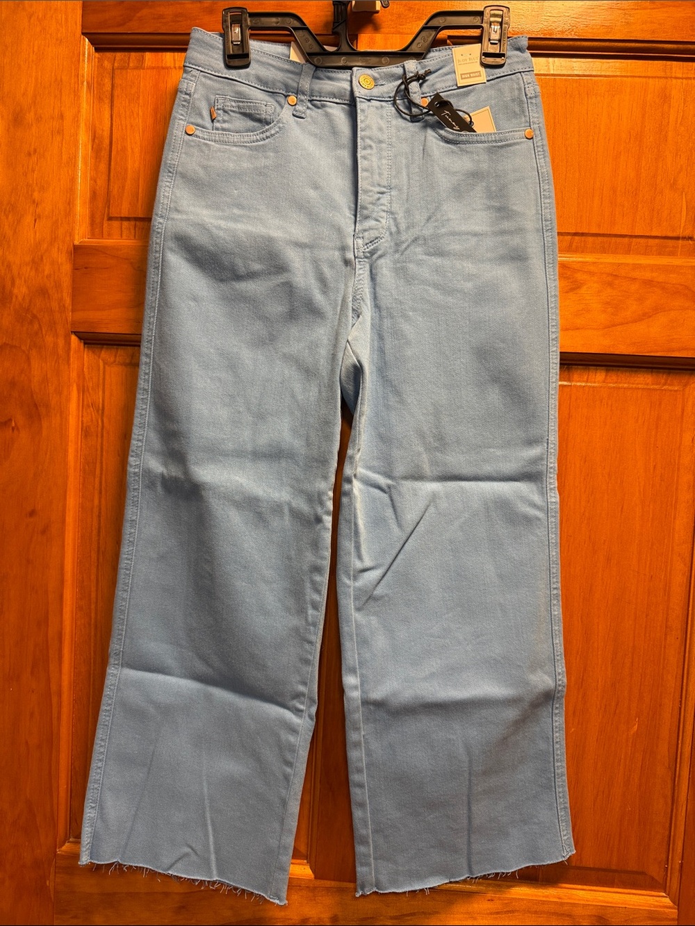 Judy Blue Light Blue Wide-Leg High-Rise Jeans